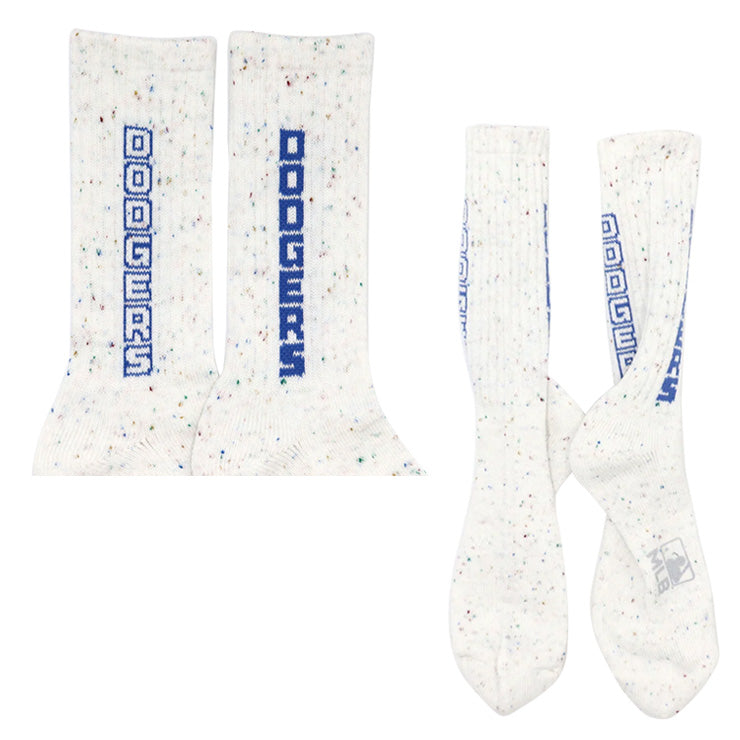 MLB×ROSTER SOX ロスターソックス MLB NEP LOGO SOCKS クルーソックス 1足入り メジャーリーグ ロゴ 靴下 MLB-294 ヤンキース ドジャース ジャイアンツ メンズ レディース ユニセックス スポーツソックス 野球 ランニング トレーニング カジュアル 普段遣い