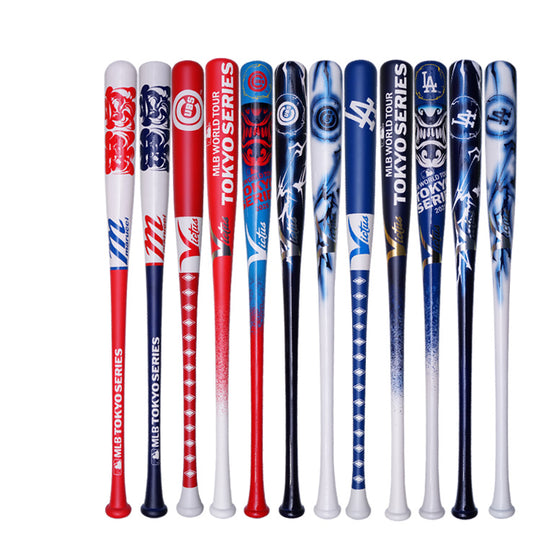 マルチヴィクタス MLB TOKYO SERIES 2025 木製バット 東京シリーズ デザイナーズバット BATKING氏デザイン ドジャース カブス 観賞用 実打不可 MLB 開幕戦 日本開催 記念品 記念グッズ