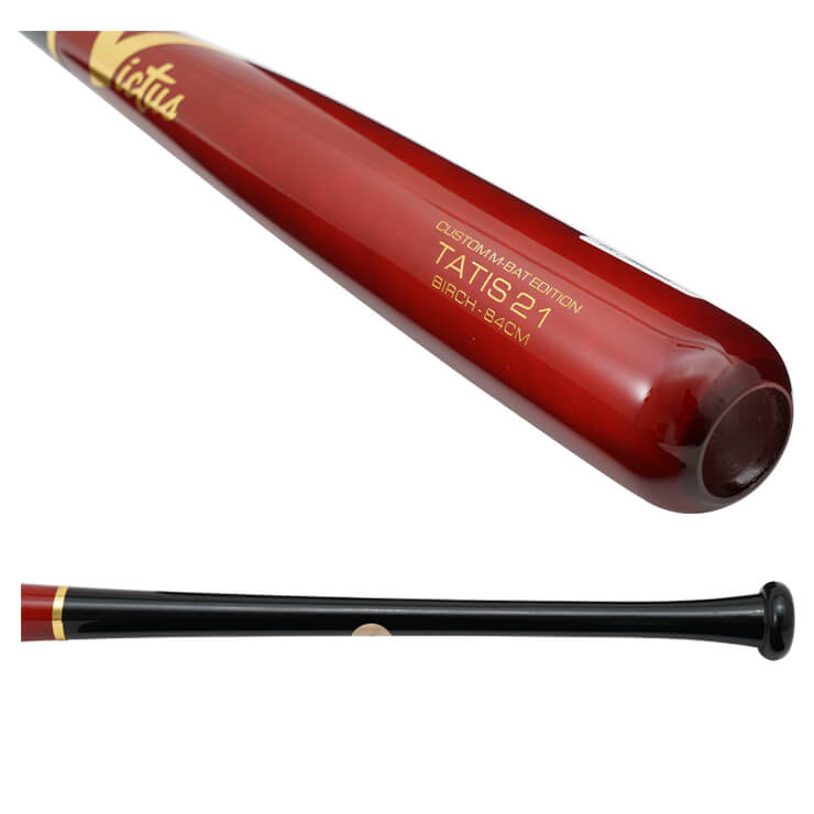 ヴィクタス Victus 軟式 木製バット フェルナンド・タティスJrモデル バーチ製 TATIS21 JAPAN BIRCH M-BALL ...