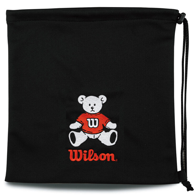 【2023モデル】ウィルソン 野球 グラブ袋 ウィルソンベアー グローブ袋 WB57454 巾着袋 マルチ袋 小物 グラブアクセサリー willson bear