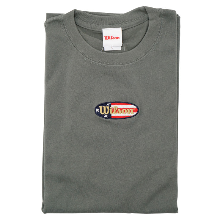 【2025モデル】ウィルソン ビッグシルエット Tシャツ 半袖 9オンス メンズ ユニセックス WB60816 春 夏 カジュアル タウンユース スポカジ スポーツウェア 半袖シャツ 野球ウェア wilson