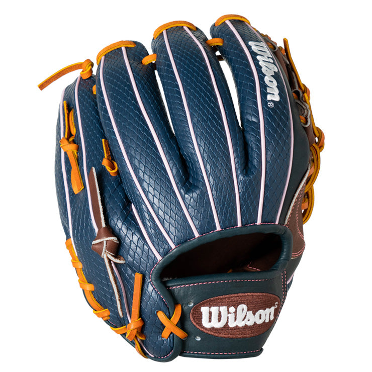 【2026モデル】ウィルソン 軟式 グローブ グラブ 内野手用 87型 スネークスキン ワナビーヒーロー デュアル 右投げ用 WBG0013001 WBG0013002 カラフル 内野用 一般軟式 軟式グローブ 軟式グラブ 大人 一般 草野球 かっこいい dual wannabe hero wilson