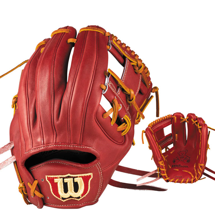 【2026モデル】ウィルソン 硬式 グローブ グラブ 内野手用 ウィットJrモデル 右投げ用 1724型 DUAL デュアル ウィルソンスタッフ 高校野球対応 WBG0013902 右利き用 硬式用 大人 一般 硬式グローブ 硬式グラブ wilson stuff