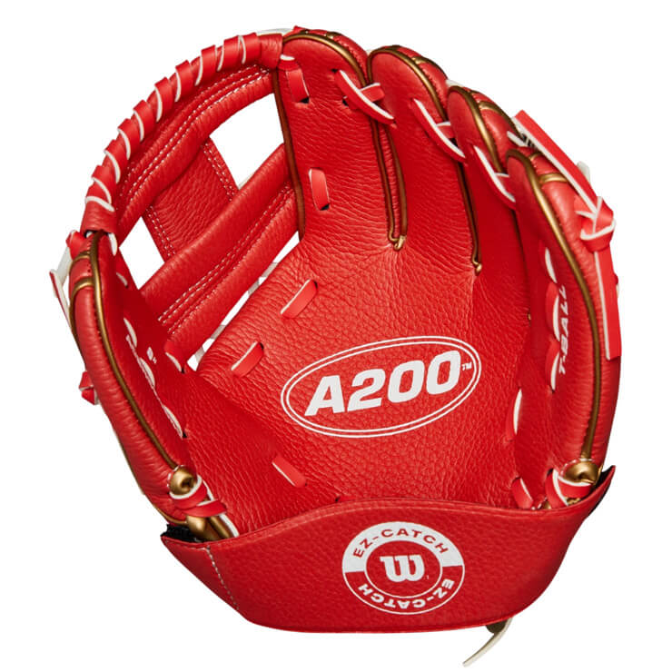 【はじめてのグローブに！】ウィルソン キッズ用 グローブ グラブ 右投げ用 左投げ用 A200 EZ CATCH WBW1013551 WBW1013561 WBW1013579 幼稚園生 保育園生 未就学児 幼児 こども 子ども Wilson