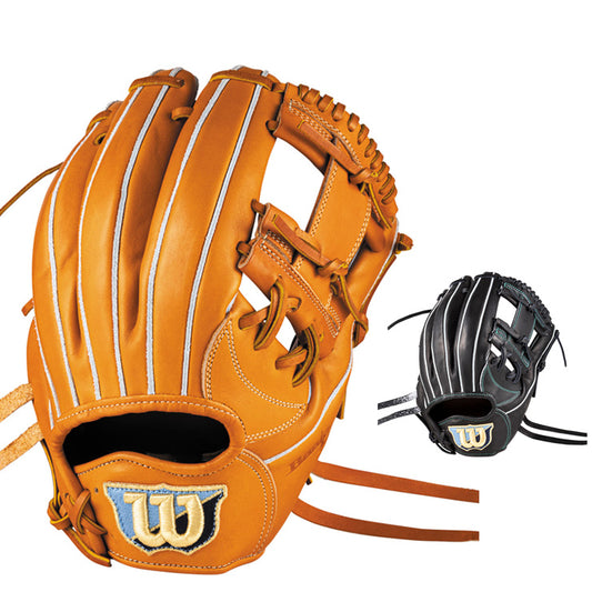 【2026モデル】ウィルソン 軟式 グローブ グラブ 内野手用 1723型 右投げ用 ベーシックラボ デュアル 外崎モデル 学生野球対応 WBW104352 WBW104353 内野用 中学野球 一般軟式 軟式グローブ 軟式グラブ 右利き用 大人 一般 草野球 dual wilson