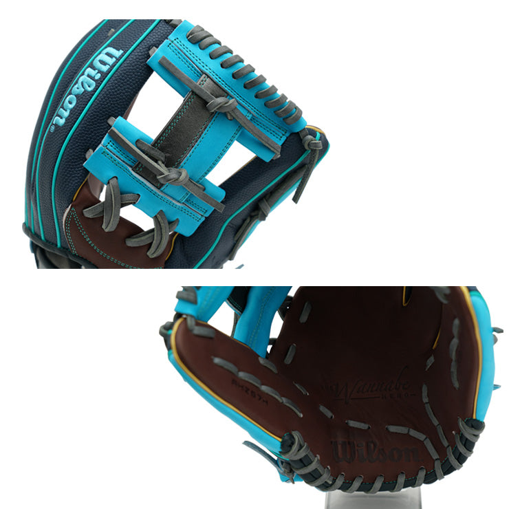【2026モデル】ウィルソン 軟式 グローブ グラブ 内野手用 外崎モデル 87型 ワナビーヒーロー デュアル 右投げ用 WBW104394 WBW104396 WBW104398 WBW104400 カラフル 内野用 一般軟式 軟式グローブ 軟式グラブ 大人 一般 草野球 かっこいい dual wannabe hero wilson