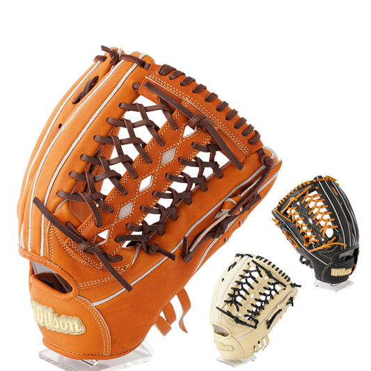 【超限定プレミアムキップレザー】ウィルソン 硬式 グローブ グラブ 外野手用 右投げ用 左投げ用 外崎モデル 吉田モデル D8型 DUAL デュアル 高校野球対応 WBW104694 WBW104695 WBW104696 WBW104699 硬式用 大人 一般 高校生 中学硬式 硬式グローブ 硬式グラブ wilson stuff
