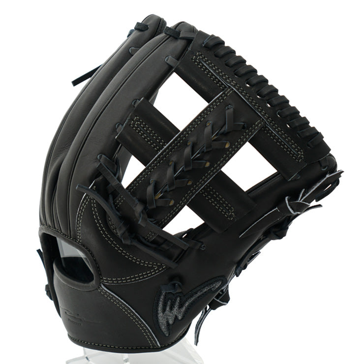 【2026モデル】アイピーセレクト 限定 硬式 グローブ グラブ 内野手用 右投げ用 高校野球対応 Ip.051-WAGYU26G フルブラック 和牛レザー 大人 一般 硬式用 内野用 硬式野球 硬式グローブ 硬式グラブ Ip Select