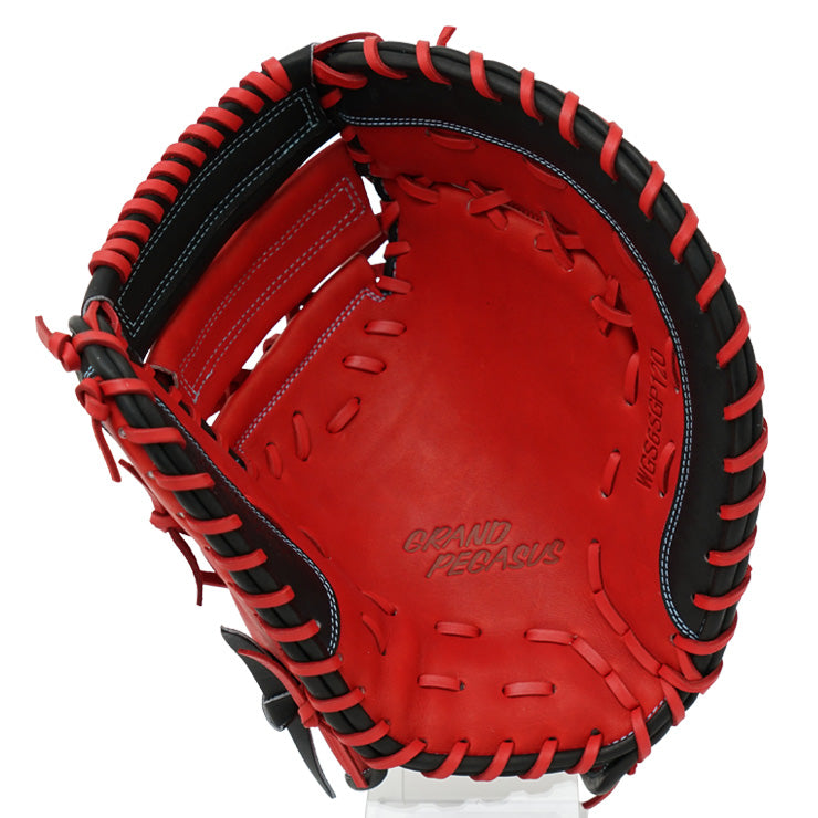 【2026モデル】ワールドペガサス ソフトボール ファーストミット 兼 キャッチャーミット グランドペガサス 右投げ用 WGS6SGP120 一塁手用 捕手用 ソフト用 大人 一般 中学ソフト 高校ソフト worldpegasus