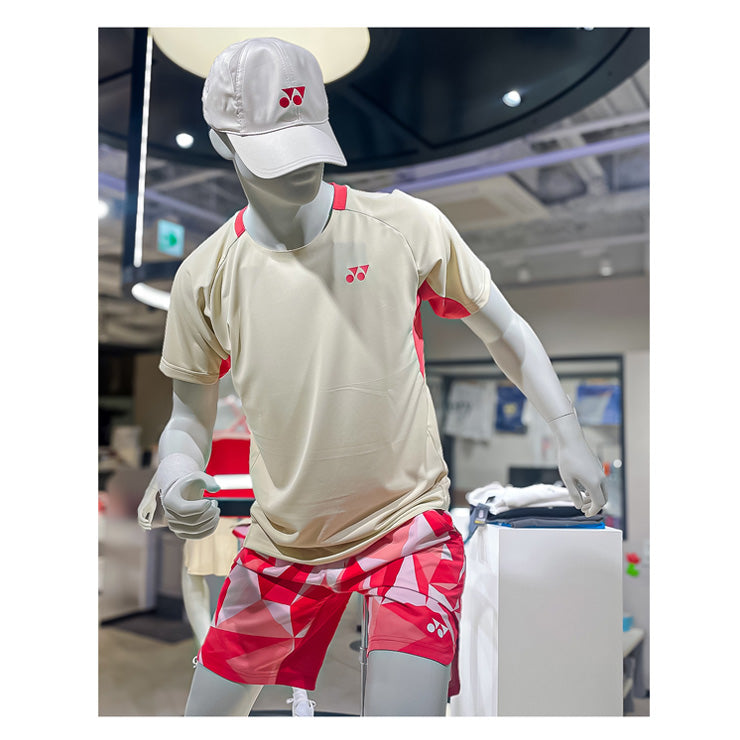 ヨネックス YONEX テニス ユニゲームシャツ 10622 アイスベージュ ヨネックス YONEX ゲームシャツ 半袖 テニスウェア バドミントンウェア