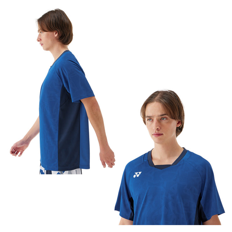 ヨネックス YONEX メンズ ゲームシャツ 半袖 テニスウェア バドミントンウェア 大人 10634 スポーツウェア yon25fw
