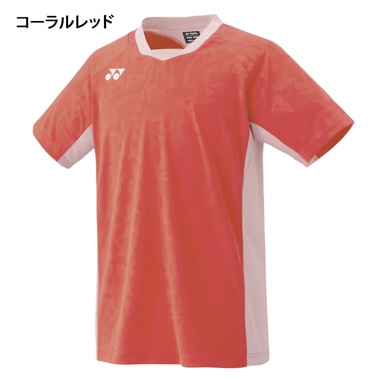 ヨネックス YONEX メンズ ゲームシャツ 半袖 テニスウェア バドミントンウェア 大人 10634 スポーツウェア yon25fw
