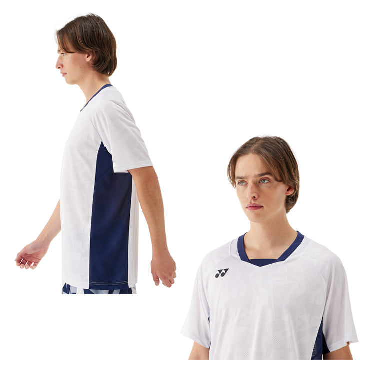 ヨネックス YONEX メンズ ゲームシャツ 半袖 テニスウェア バドミントンウェア 大人 10634 スポーツウェア yon25fw