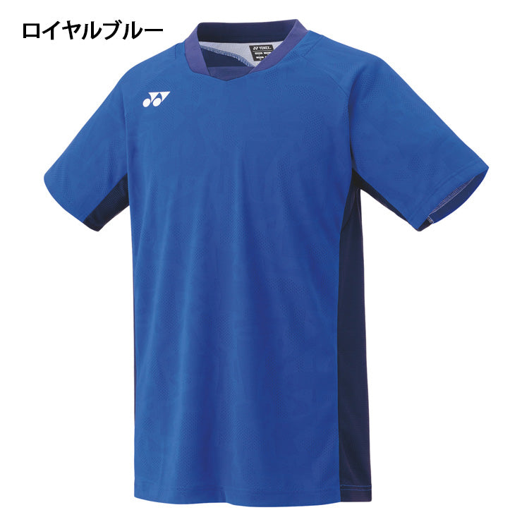 ヨネックス YONEX メンズ ゲームシャツ 半袖 テニスウェア バドミントンウェア 大人 10634 スポーツウェア yon25fw