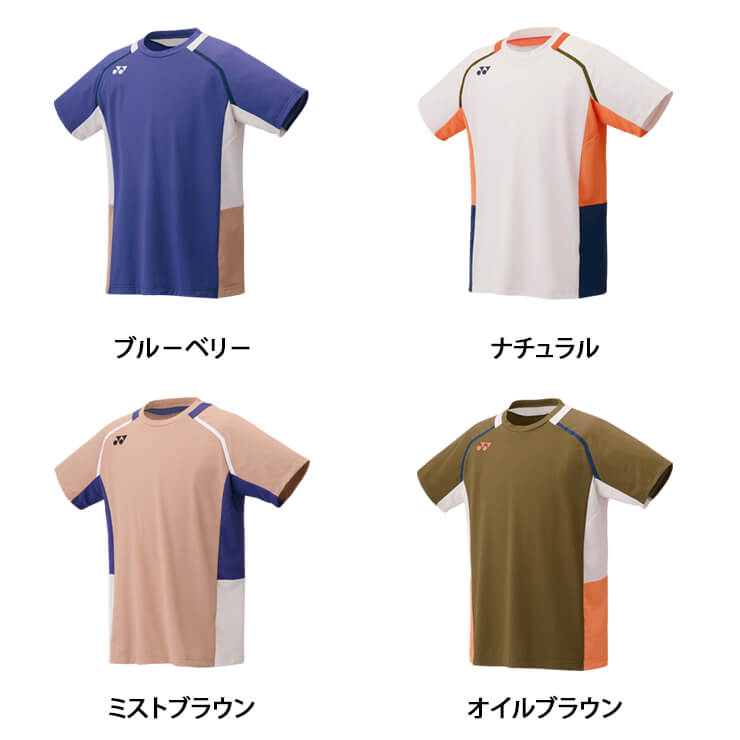 ヨネックス YONEX メンズ ゲームシャツ 半袖 テニスウェア バドミントンウェア 10637 スポーツウェア yon25fw