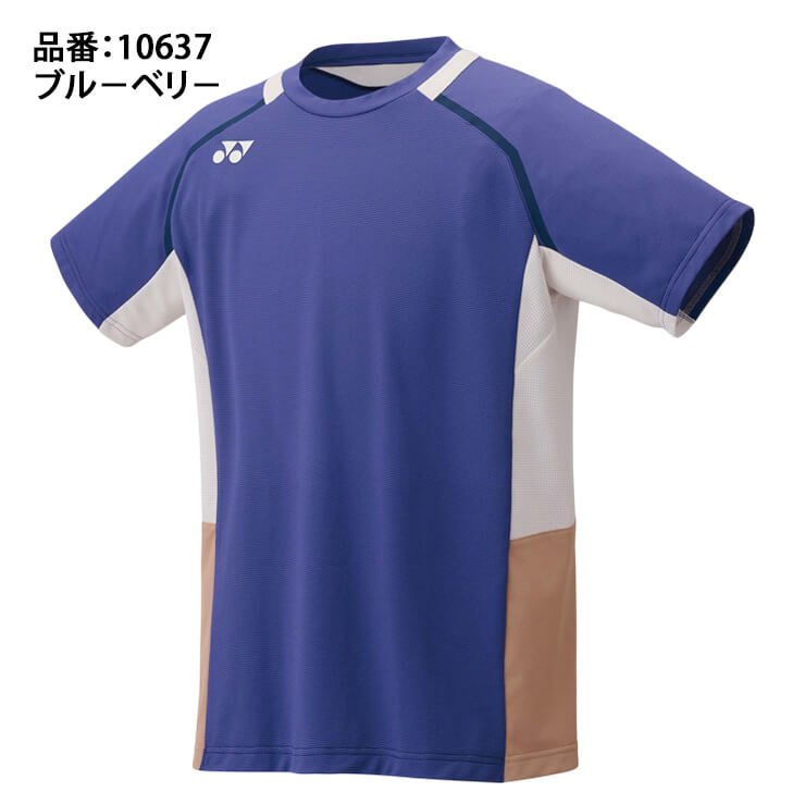 ヨネックス YONEX メンズ ゲームシャツ 半袖 テニスウェア バドミントンウェア 10637 スポーツウェア yon25fw