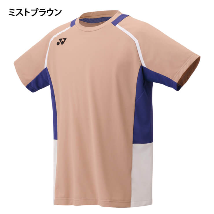 ヨネックス YONEX メンズ ゲームシャツ 半袖 テニスウェア バドミントンウェア 10637 スポーツウェア yon25fw