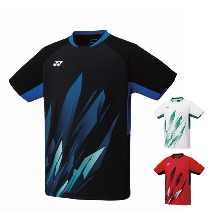 ヨネックス YONEX ジュニア用 ゲームシャツ 半袖 テニスウェア バドミントンウェア 10668J こども 小学生 yon25fw