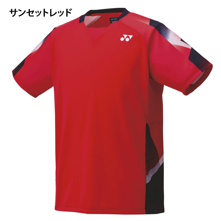 ヨネックス YONEX ジュニア用 ゲームシャツ 半袖 テニスウェア バドミントンウェア 10676J こども スポーツウェア yon25fw