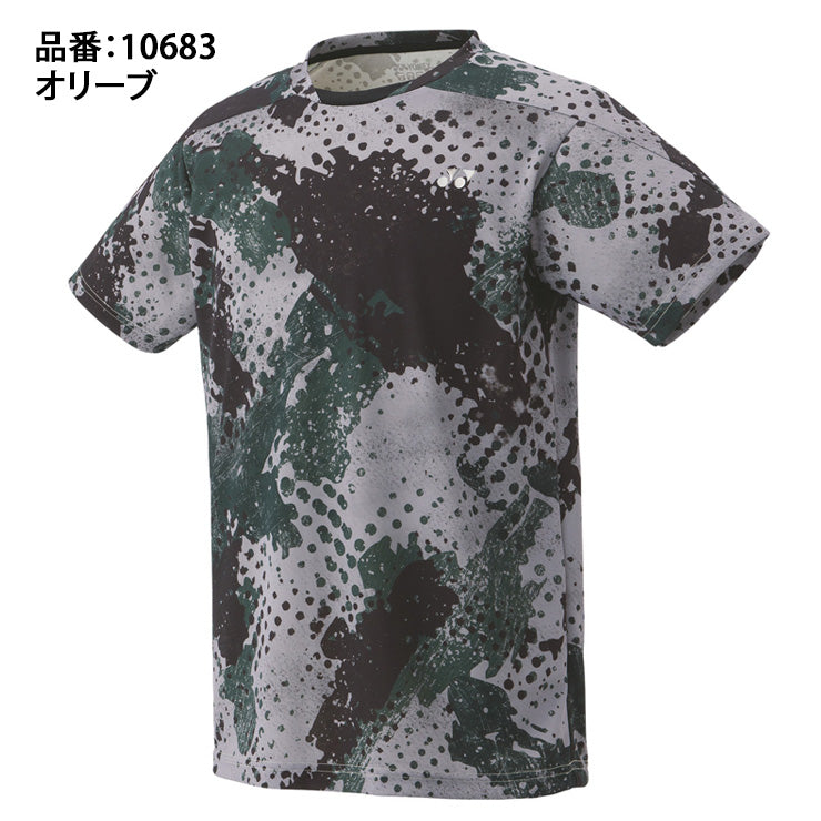 ヨネックス YONEX ゲームシャツ フィットタイプ 半袖 テニスウェア バドミントンウェア メンズ ユニセックス 大人 10683 スポーツウェア yon25fw