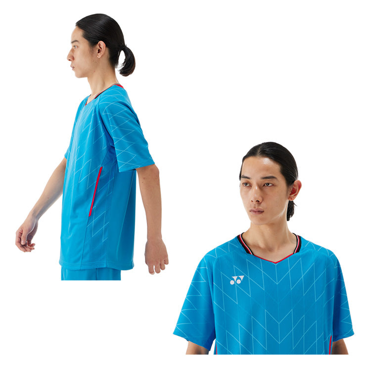 ヨネックス YONEX メンズ ゲームシャツ フィットタイプ 半袖 テニスウェア バドミントンウェア 10698 スポーツウェア yon25fw