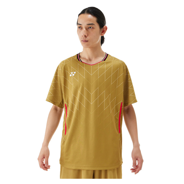 ヨネックス YONEX メンズ ゲームシャツ フィットタイプ 半袖 テニスウェア バドミントンウェア 10698 スポーツウェア yon25fw