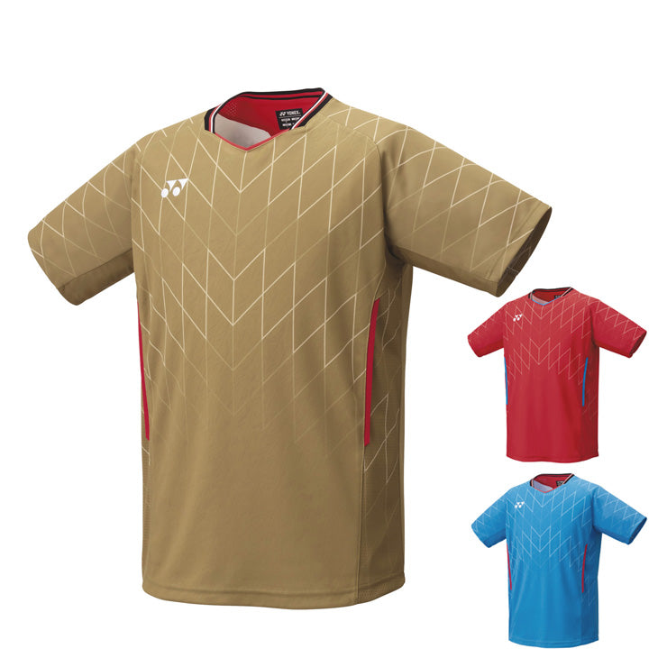 ヨネックス YONEX メンズ ゲームシャツ フィットタイプ 半袖 テニスウェア バドミントンウェア 10698 スポーツウェア yon25fw