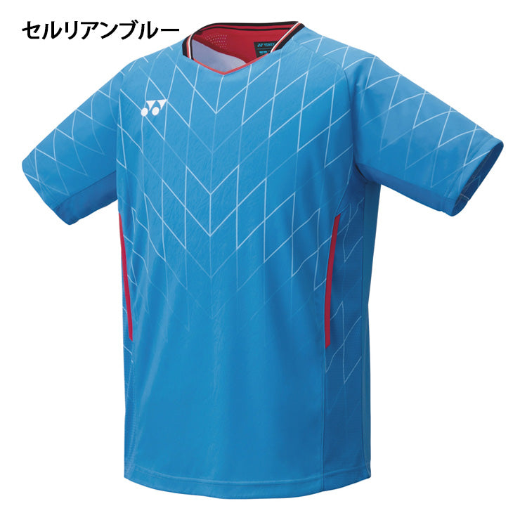 ヨネックス YONEX ジュニア用 ゲームシャツ 半袖 テニスウェア バドミントンウェア 10698J こども 小学生 yon25fw