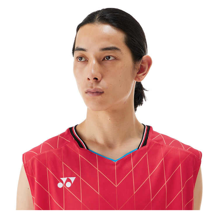 ヨネックス YONEX メンズ ゲームシャツ ノースリーブ テニスウェア バドミントンウェア 10699 スポーツウェア yon25fw