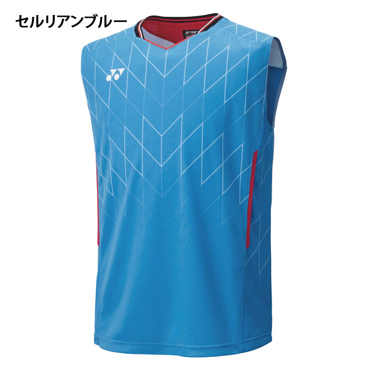 ヨネックス YONEX メンズ ゲームシャツ ノースリーブ テニスウェア バドミントンウェア 10699 スポーツウェア yon25fw