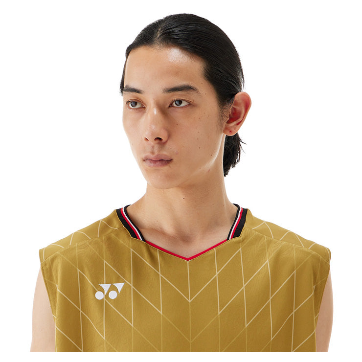 ヨネックス YONEX メンズ ゲームシャツ ノースリーブ テニスウェア バドミントンウェア 10699 スポーツウェア yon25fw