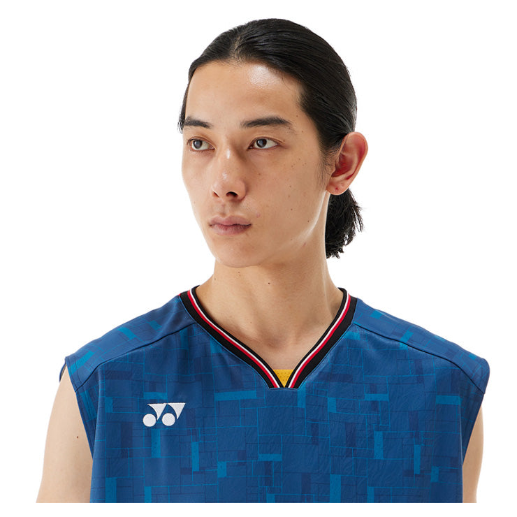 ヨネックス YONEX メンズ ゲームシャツ ノースリーブ テニスウェア バドミントンウェア 大人 10701 スポーツウェア yon25fw