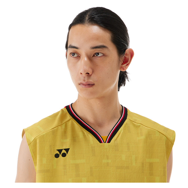 ヨネックス YONEX メンズ ゲームシャツ ノースリーブ テニスウェア バドミントンウェア 大人 10701 スポーツウェア yon25fw