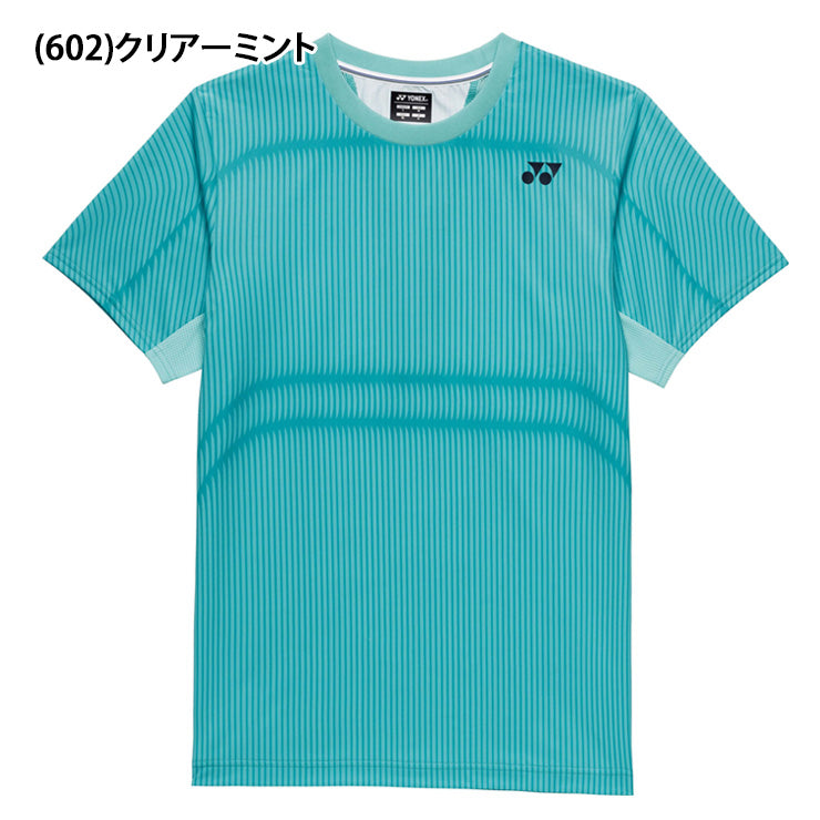 ヨネックス YONEX ゲームシャツ 半袖 テニスウェア バドミントンウェア メンズ ユニセックス 大人 10705 スポーツウェア yon26ss