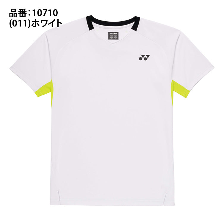ヨネックス YONEX ゲームシャツ 半袖 テニスウェア バドミントンウェア メンズ ユニセックス 大人 10710 スポーツウェア yon26ss
