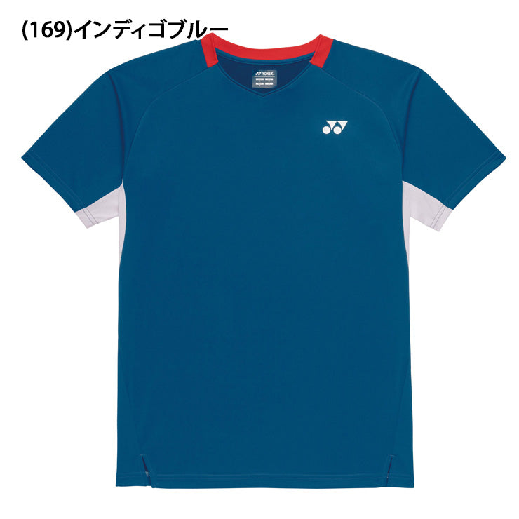 ヨネックス YONEX ゲームシャツ 半袖 テニスウェア バドミントンウェア メンズ ユニセックス 大人 10710 スポーツウェア yon26ss