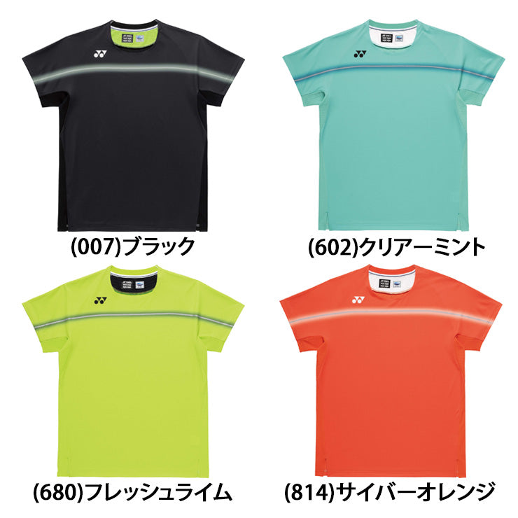 ヨネックス YONEX メンズ ゲームシャツ 半袖 テニスウェア バドミントンウェア 大人 10711 スポーツウェア yon26ss