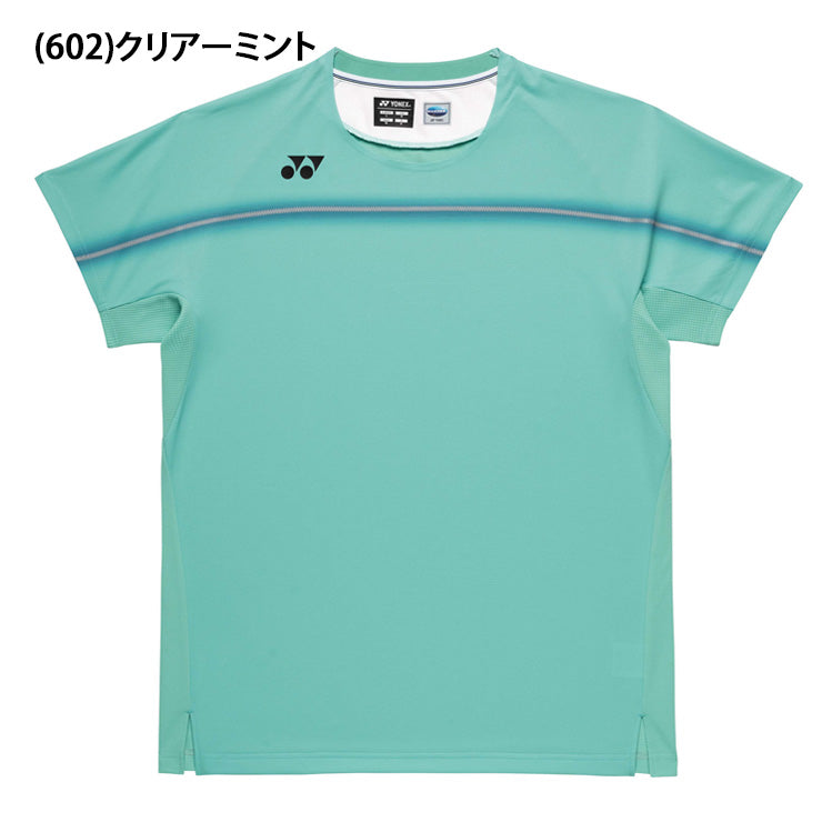 ヨネックス YONEX メンズ ゲームシャツ 半袖 テニスウェア バドミントンウェア 大人 10711 スポーツウェア yon26ss