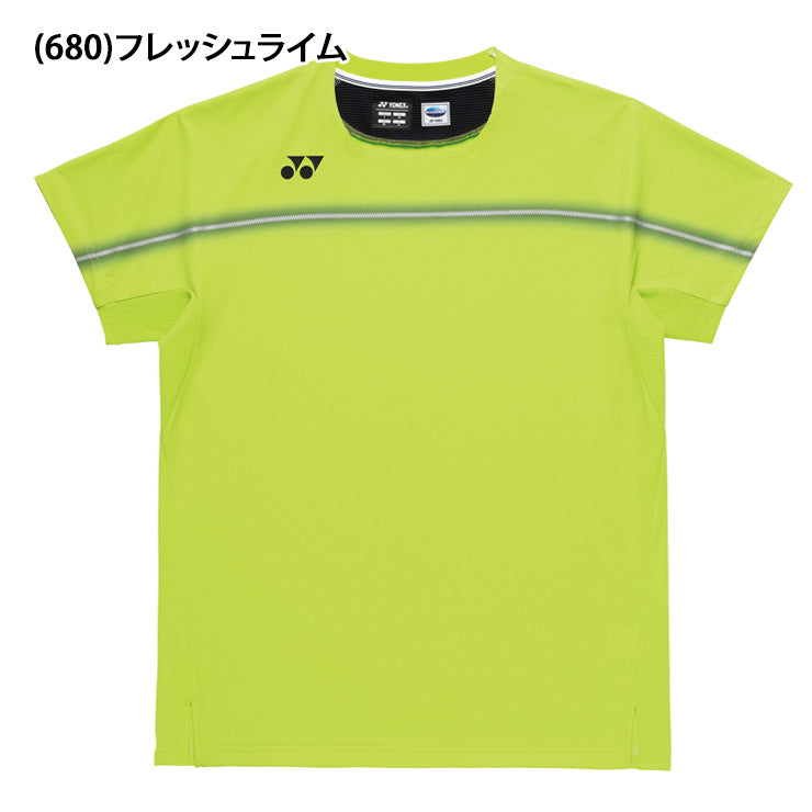 ヨネックス YONEX メンズ ゲームシャツ 半袖 テニスウェア バドミントンウェア 大人 10711 スポーツウェア yon26ss