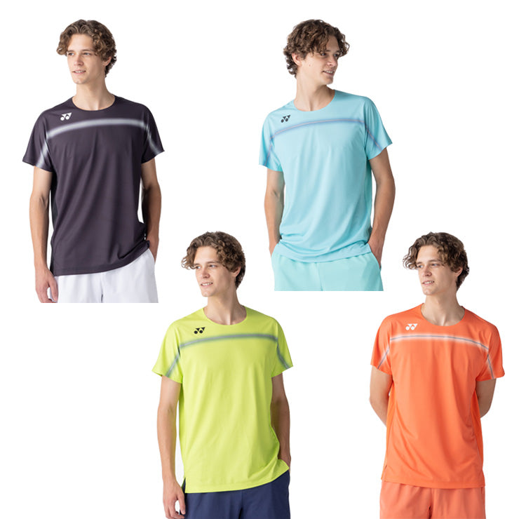 ヨネックス YONEX メンズ ゲームシャツ 半袖 テニスウェア バドミントンウェア 大人 10711 スポーツウェア yon26ss