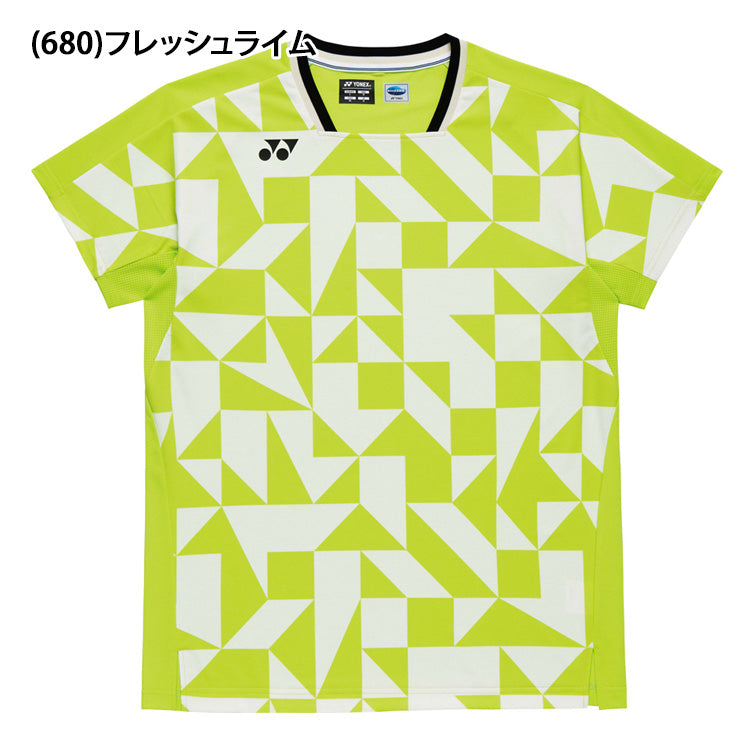 ヨネックス YONEX メンズ ゲームシャツ 半袖 テニスウェア バドミントンウェア 大人 10712 スポーツウェア yon26ss