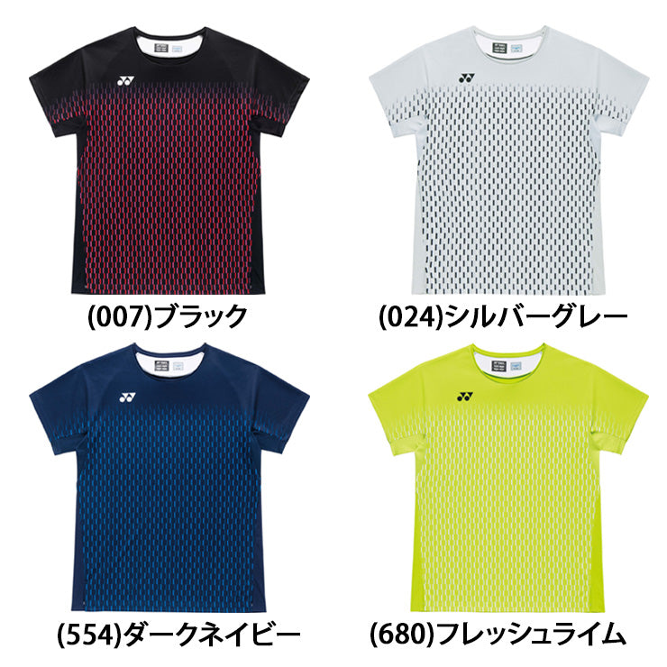 ヨネックス YONEX メンズ ゲームシャツ 半袖 テニスウェア バドミントンウェア 大人 10713 スポーツウェア yon26ss
