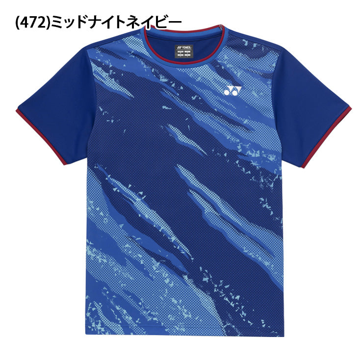 ヨネックス YONEX ゲームシャツ フィットスタイル 半袖 テニスウェア バドミントンウェア メンズ ユニセックス 大人 10739 スポーツウェア yon26ss
