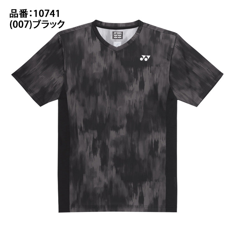 ヨネックス YONEX ゲームシャツ 半袖 テニスウェア バドミントンウェア メンズ ユニセックス 大人 10741 スポーツウェア yon26ss