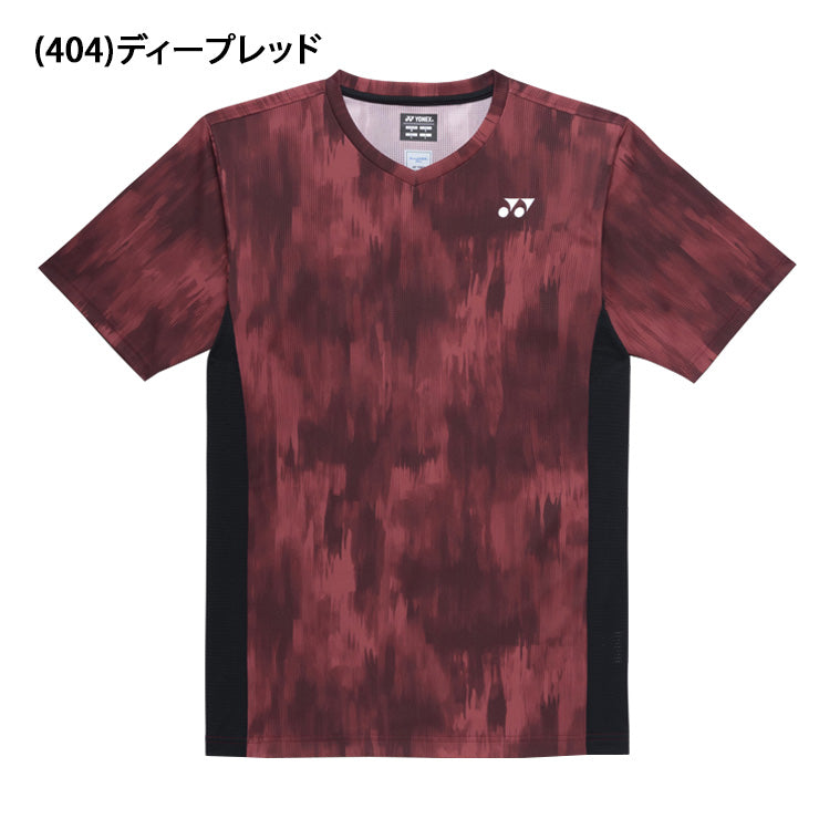 ヨネックス YONEX ゲームシャツ 半袖 テニスウェア バドミントンウェア メンズ ユニセックス 大人 10741 スポーツウェア yon26ss