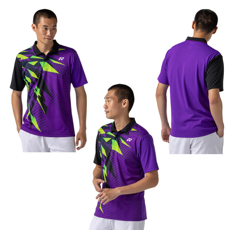 ヨネックス YONEX ゲームシャツ 半袖 テニスウェア バドミントンウェア メンズ ユニセックス 大人 10744 スポーツウェア yon26ss
