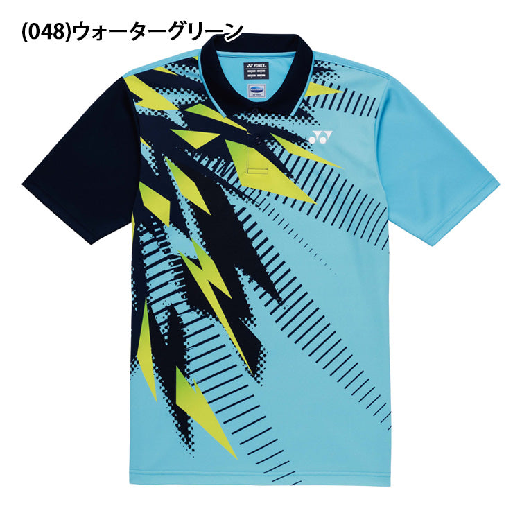 ヨネックス YONEX ゲームシャツ 半袖 テニスウェア バドミントンウェア メンズ ユニセックス 大人 10744 スポーツウェア yon26ss