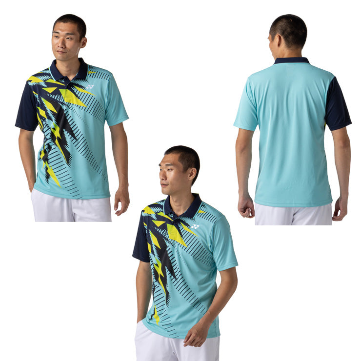 ヨネックス YONEX ゲームシャツ 半袖 テニスウェア バドミントンウェア メンズ ユニセックス 大人 10744 スポーツウェア yon26ss