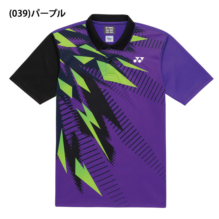 ヨネックス YONEX ゲームシャツ 半袖 テニスウェア バドミントンウェア メンズ ユニセックス 大人 10744 スポーツウェア yon26ss