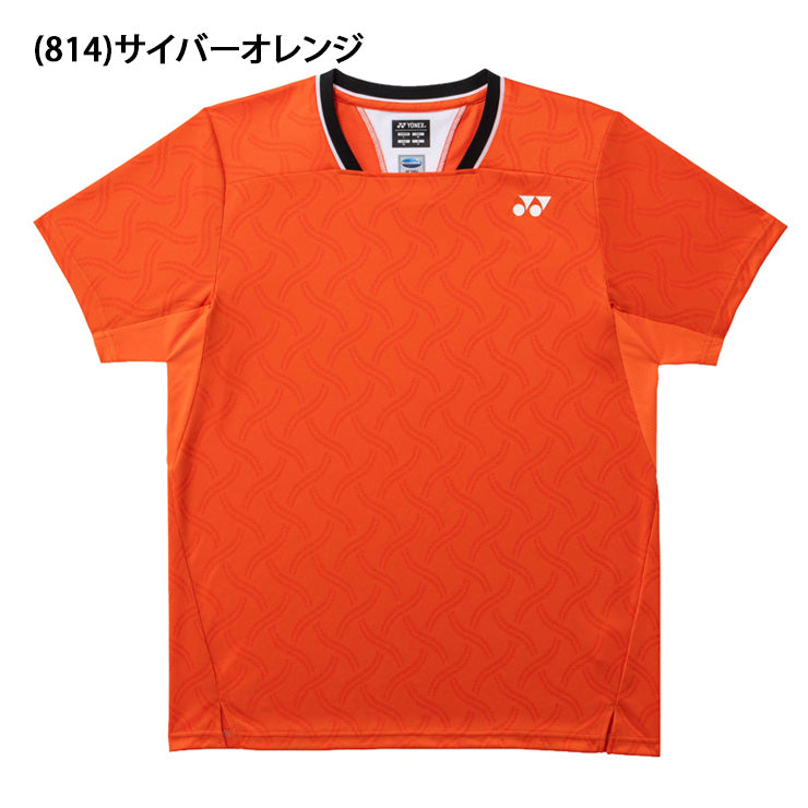 ヨネックス YONEX ゲームシャツ 半袖 テニスウェア バドミントンウェア メンズ ユニセックス 大人 10753 スポーツウェア yon26ss
